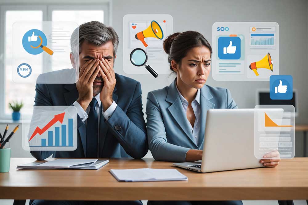 اشتباهات رایج در دیجیتال مارکتینگ
