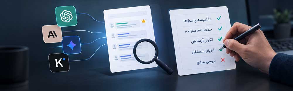 وقتی مدل هوش مصنوعی داور و شرکتکننده همزمان است