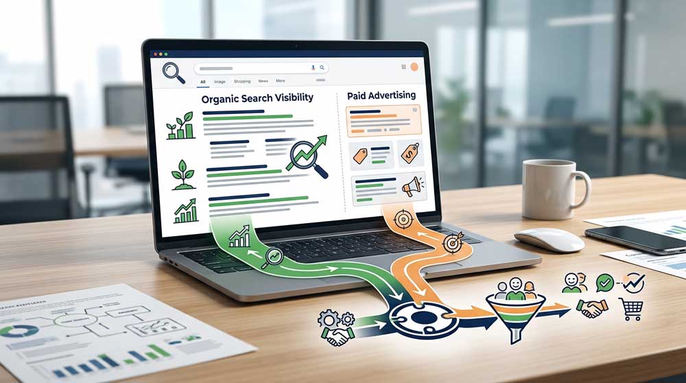 استراتژی ترکیب SEO و Ads