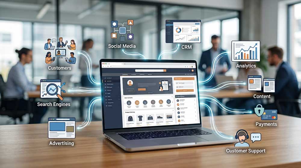 نقش سایت در مدل کسبوکار دیجیتال